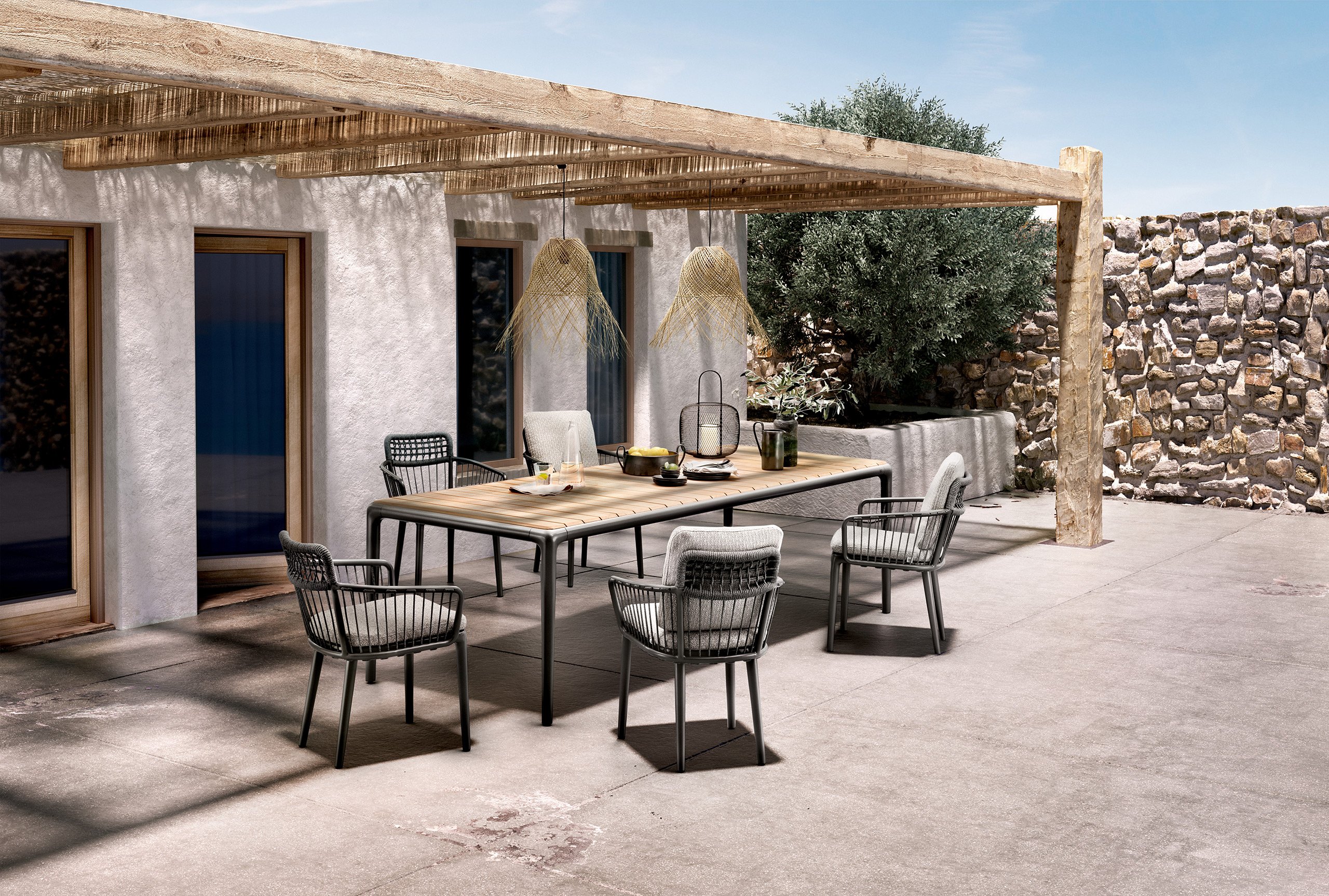 The new outdoor collection from Rolf Benz: Rolf Benz YOKO. At home – outside.