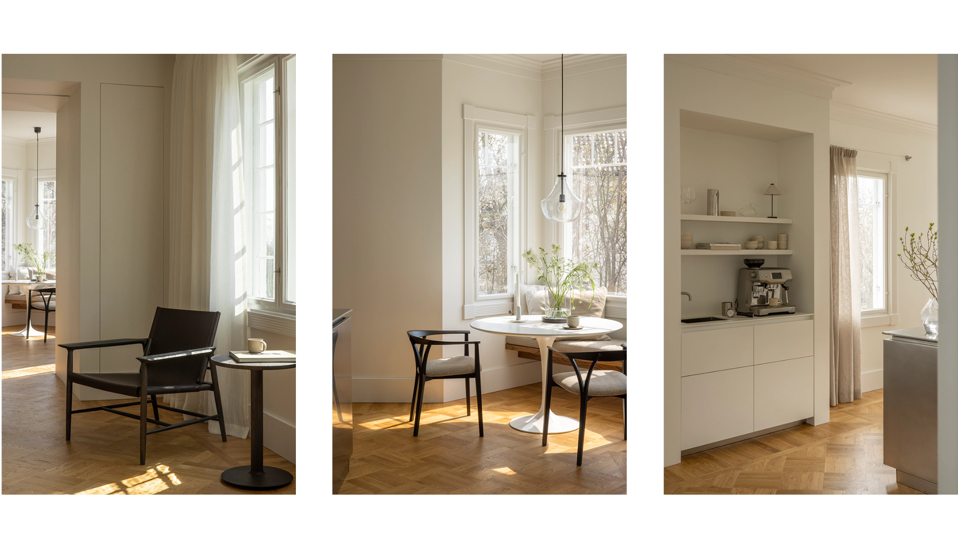 Italian Design under Nordic Light, within a Home in Vinderen